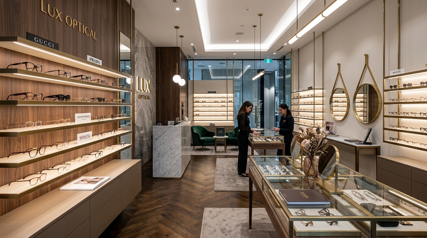 Showroom Premium de Armações e Lentes